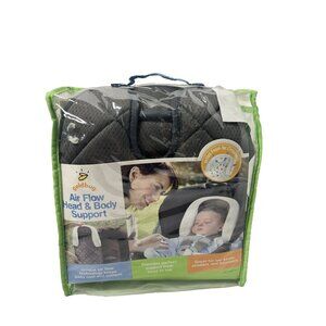 Goldbug AirFlow Head & Body Support Gray NEW OPEN BOX Fits car seat Strollers